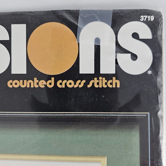 Vintage Dimensions Counted Cross Stitch Kit 3719 Leopards Lounging 90s - Picture 5 of 8